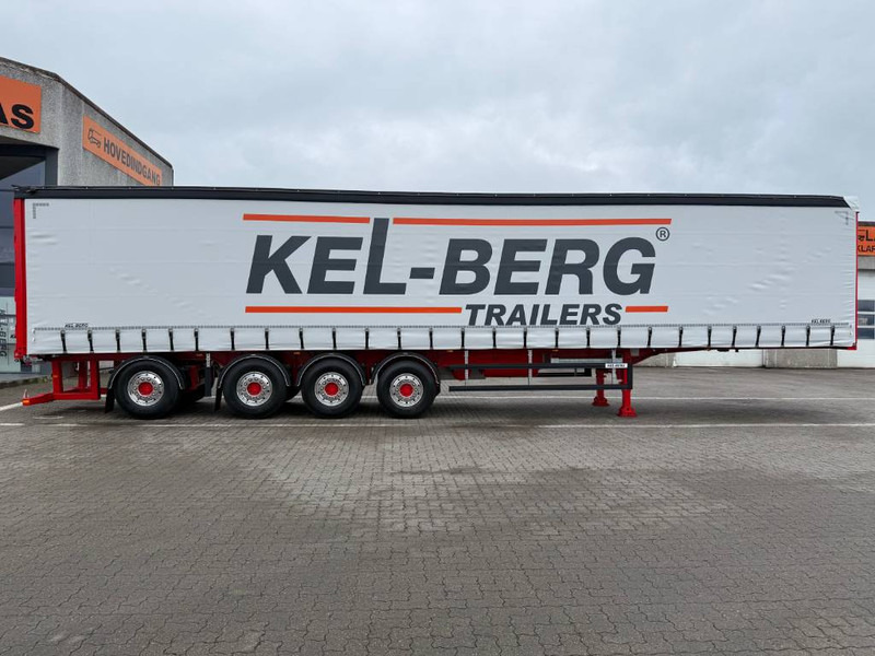 KEL-BERG 4-axle Curtainsider/Planenauflieger/Gardintrailer - סמיטריילר עם וילונות צד: תמונה 2 KEL-BERG 4-axle Curtainsider/Planenauflieger/Gardintrailer - סמיטריילר עם וילונות צד: תמונה 2