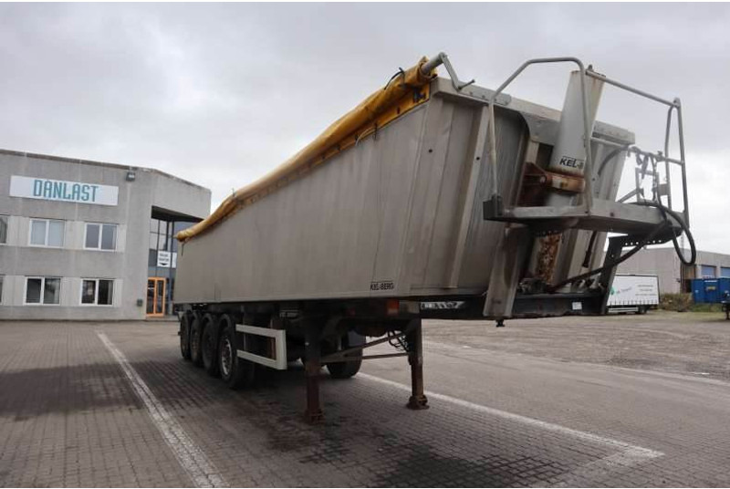 KEL-BERG 4-axle Tipper/Kipper/Tiptrailer 37 m³ - סמיטריילר עם מזהיר: תמונה 2 KEL-BERG 4-axle Tipper/Kipper/Tiptrailer 37 m³ - סמיטריילר עם מזהיר: תמונה 2