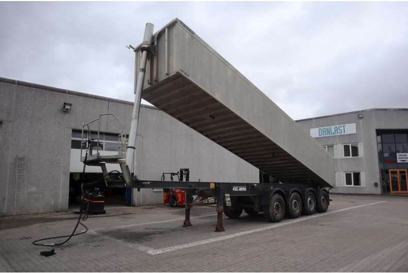 סמיטריילר עם מזהיר KEL-BERG 4-axle Tipper/Kipper/Tiptrailer 37 m³: תמונה 9