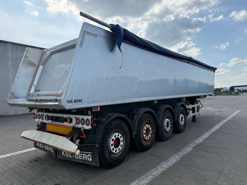 KEL-BERG 4-axle Tipper/Kipper/Tiptrailer 37m3 - סמיטריילר עם מזהיר: תמונה 3 KEL-BERG 4-axle Tipper/Kipper/Tiptrailer 37m3 - סמיטריילר עם מזהיר: תמונה 3