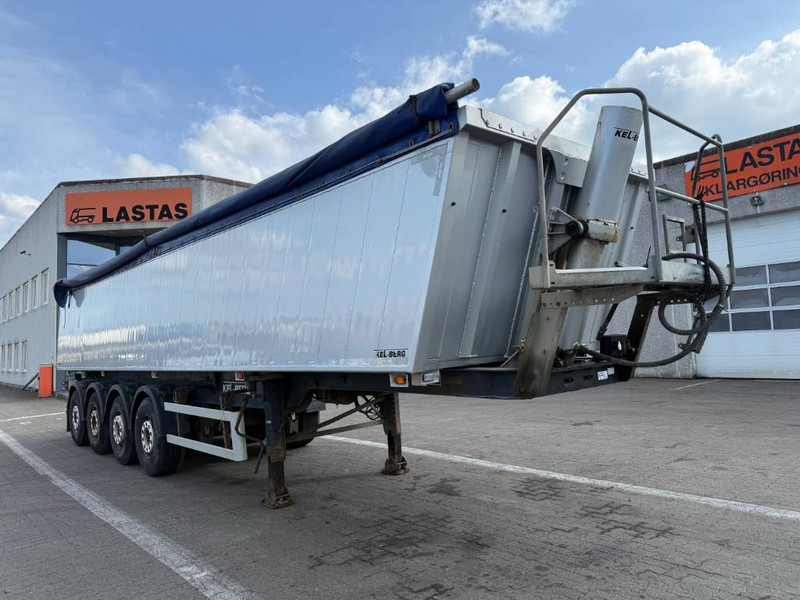 KEL-BERG 4-axle Tipper/Kipper/Tiptrailer 37m3 - סמיטריילר עם מזהיר: תמונה 1 KEL-BERG 4-axle Tipper/Kipper/Tiptrailer 37m3 - סמיטריילר עם מזהיר: תמונה 1