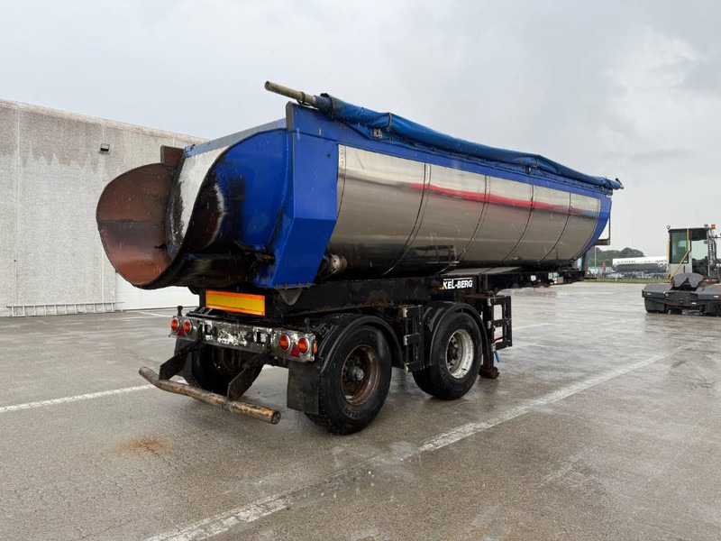 KEL-BERG Asphalt tipper trailer / Asphalt-Kippanhänger / - סמיטריילר עם מזהיר: תמונה 5 KEL-BERG Asphalt tipper trailer / Asphalt-Kippanhänger / - סמיטריילר עם מזהיר: תמונה 5