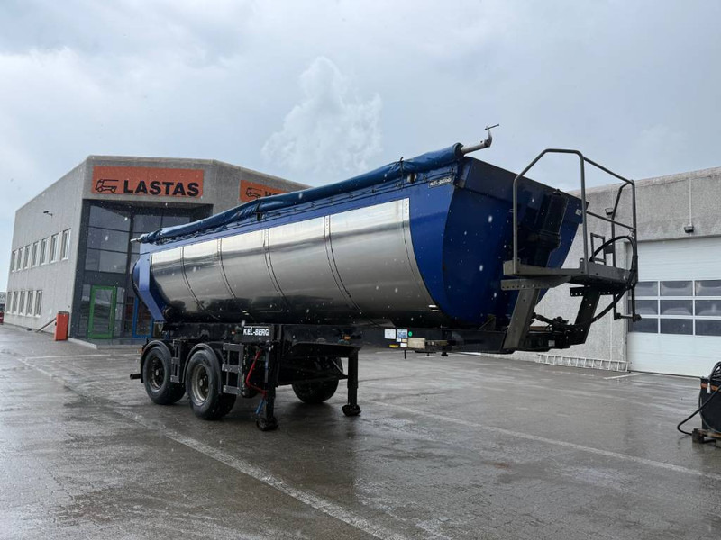 KEL-BERG Asphalt tipper trailer / Asphalt-Kippanhänger / - סמיטריילר עם מזהיר: תמונה 1 KEL-BERG Asphalt tipper trailer / Asphalt-Kippanhänger / - סמיטריילר עם מזהיר: תמונה 1