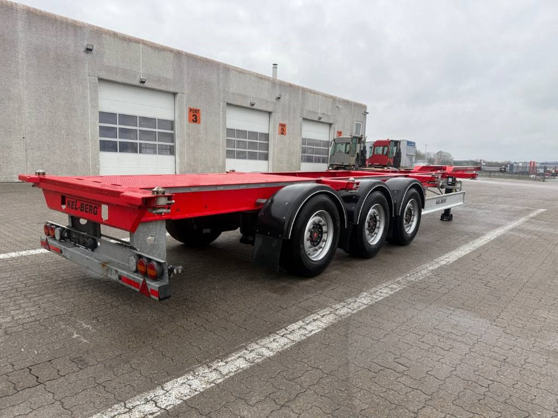 KEL-BERG Container chassis / Container-Fahrgestell / Contai - סמיטריילר מוביל מכולות/ החלפת גוף: תמונה 3 KEL-BERG Container chassis / Container-Fahrgestell / Contai - סמיטריילר מוביל מכולות/ החלפת גוף: תמונה 3