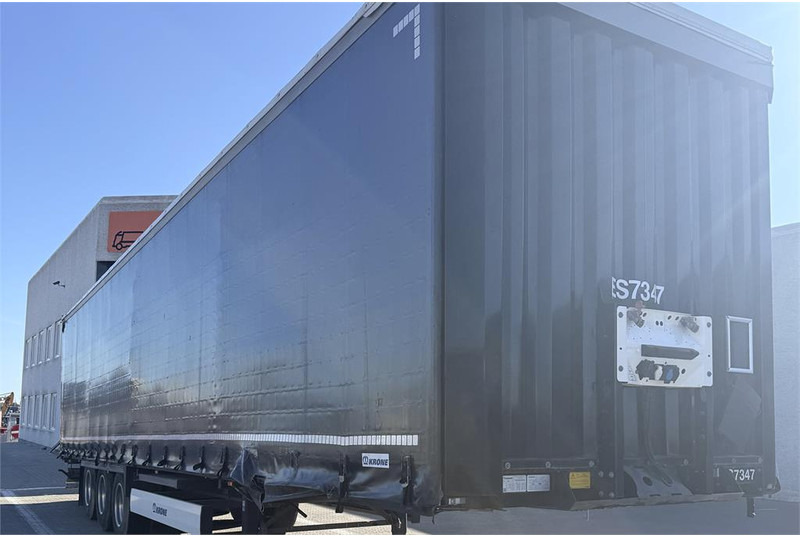 Krone 3 AKS. - סמיטריילר עם וילונות צד: תמונה 2 Krone 3 AKS. - סמיטריילר עם וילונות צד: תמונה 2