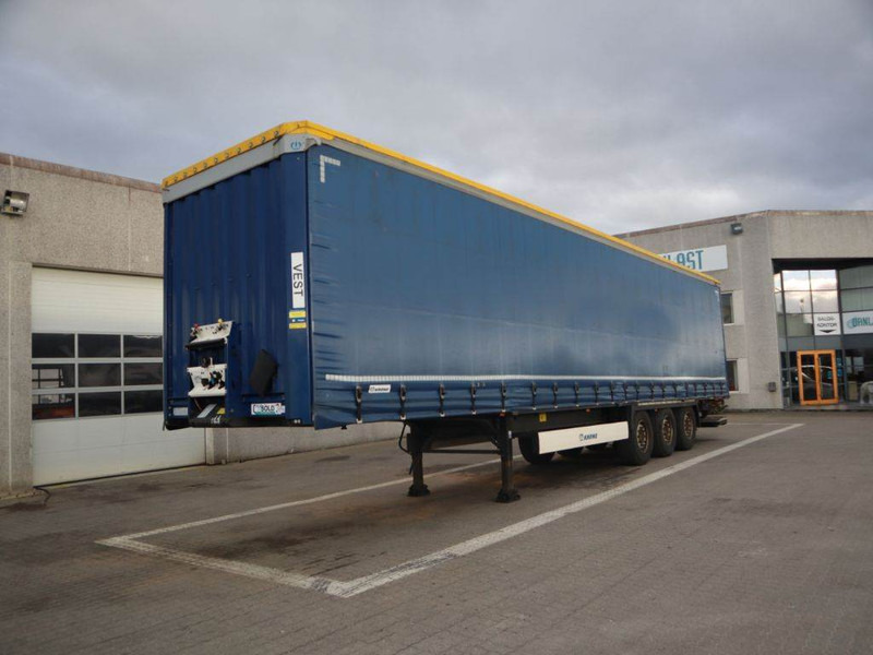 Krone 3 axle curtainside trailer - סמיטריילר עם וילונות צד: תמונה 1 Krone 3 axle curtainside trailer - סמיטריילר עם וילונות צד: תמונה 1