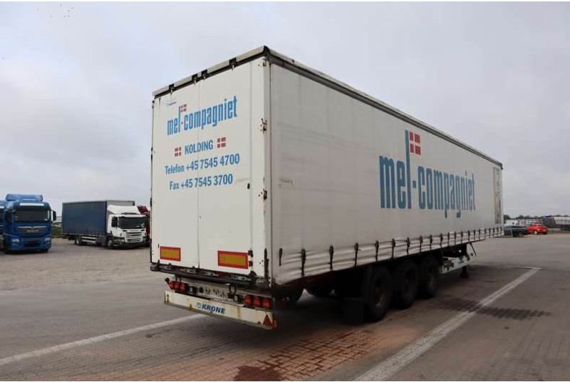 Krone 34 pl. Curtainsider/Planenauflieger/Gardintrailer - סמיטריילר עם וילונות צד: תמונה 3 Krone 34 pl. Curtainsider/Planenauflieger/Gardintrailer - סמיטריילר עם וילונות צד: תמונה 3
