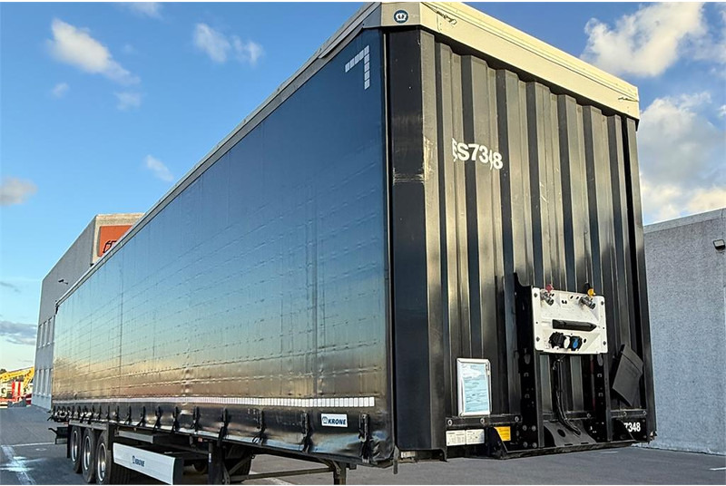 Krone 34 pl. - סמיטריילר עם וילונות צד: תמונה 2 Krone 34 pl. - סמיטריילר עם וילונות צד: תמונה 2