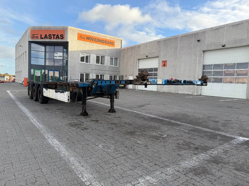 Krone Container chassis / Container-Fahrgestell / - סמיטריילר מוביל מכולות/ החלפת גוף: תמונה 1 Krone Container chassis / Container-Fahrgestell / - סמיטריילר מוביל מכולות/ החלפת גוף: תמונה 1