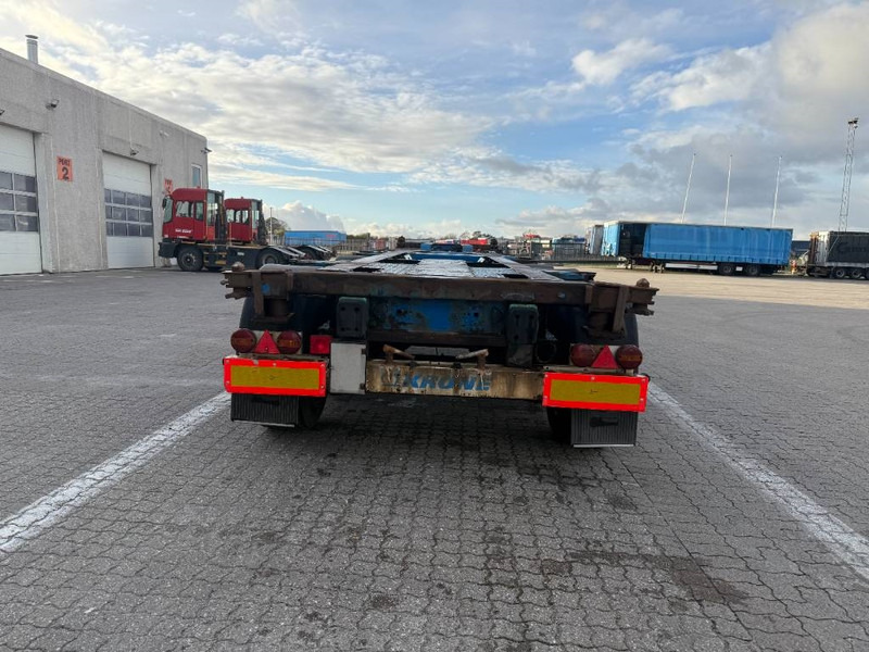 Krone Container chassis / Container-Fahrgestell / - סמיטריילר מוביל מכולות/ החלפת גוף: תמונה 4 Krone Container chassis / Container-Fahrgestell / - סמיטריילר מוביל מכולות/ החלפת גוף: תמונה 4