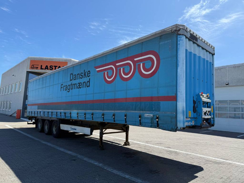 Krone Curtainsider/Planenauflieger/Gardin - סמיטריילר עם וילונות צד: תמונה 1 Krone Curtainsider/Planenauflieger/Gardin - סמיטריילר עם וילונות צד: תמונה 1