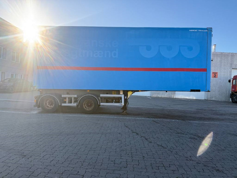 Nordic Trailer Drawbar trailer / Zwischenauflieger / Linktrailer - סמיטריילר בתיבה סגורה: תמונה 2 Nordic Trailer Drawbar trailer / Zwischenauflieger / Linktrailer - סמיטריילר בתיבה סגורה: תמונה 2