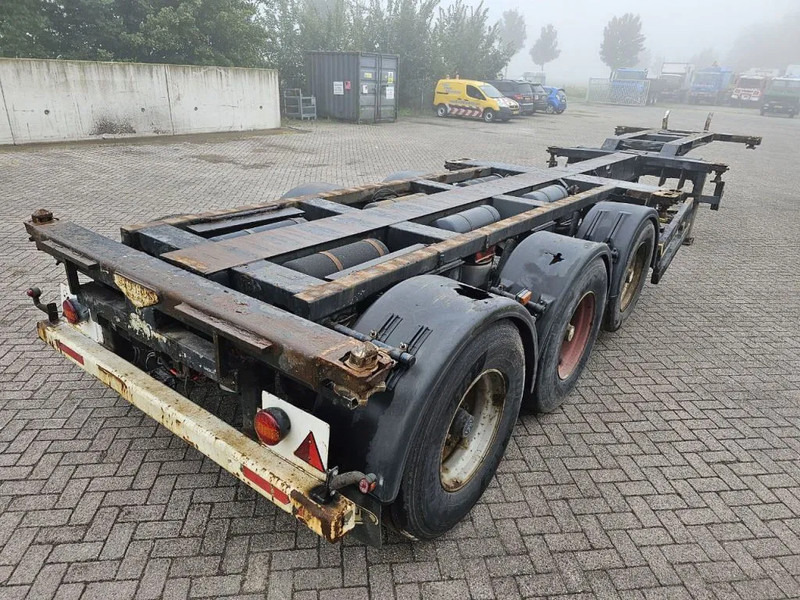 Broshuis MFCC Multi - Lifting axle - 2x20FT / 40FTHC / 45FTHC - סמיטריילר מוביל מכולות/ החלפת גוף: תמונה 4 Broshuis MFCC Multi - Lifting axle - 2x20FT / 40FTHC / 45FTHC - סמיטריילר מוביל מכולות/ החלפת גוף: תמונה 4