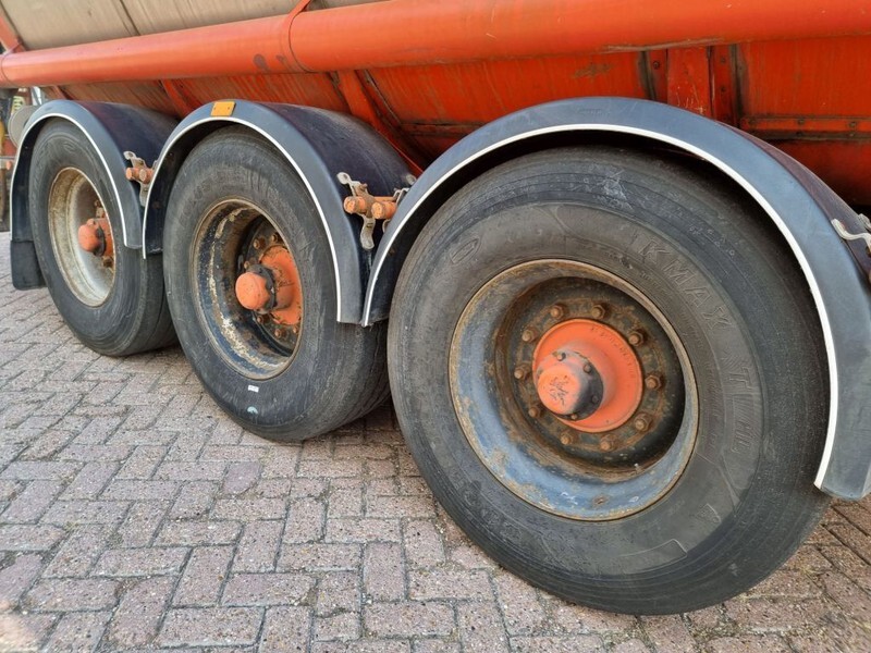 סמיטריילר מכל Burg Chemical - INOX - RVS - 31 m3 - 3 Comp.: תמונה 13
