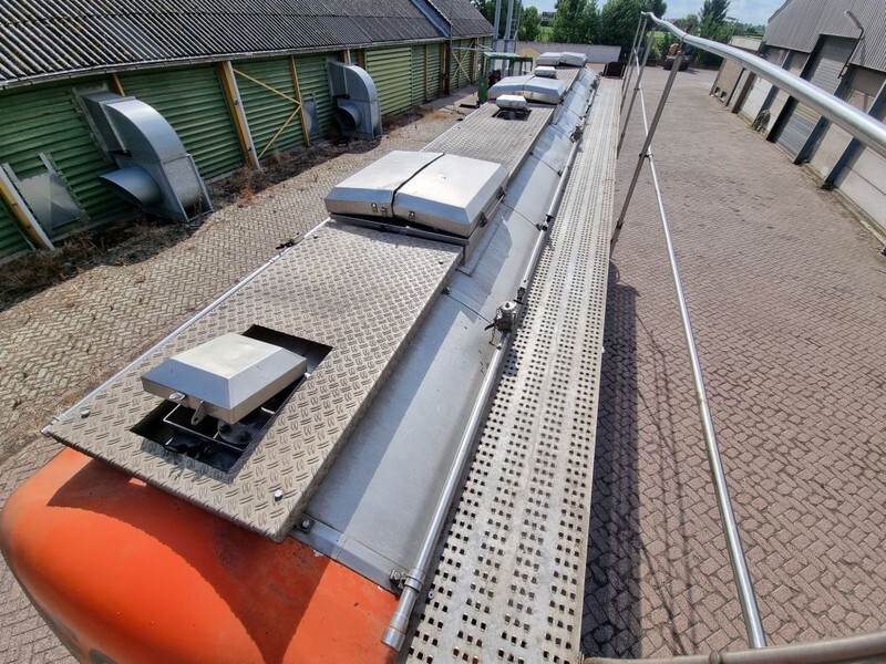 סמיטריילר מכל Burg Chemical - INOX - RVS - 31 m3 - 3 Comp.: תמונה 9