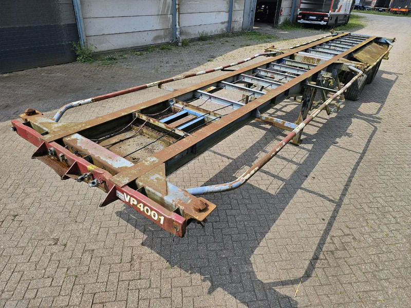 Fruehauf 2 axle - Steelspring - widespread - סמיטריילר מוביל מכולות/ החלפת גוף: תמונה 1 Fruehauf 2 axle - Steelspring - widespread - סמיטריילר מוביל מכולות/ החלפת גוף: תמונה 1