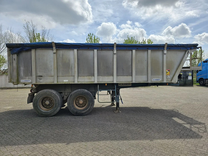 Kaiser STEEL CHASSIS - ALU BUCKET - STEELSPRING - DRUM BRAKES - סמיטריילר עם מזהיר: תמונה 4 Kaiser STEEL CHASSIS - ALU BUCKET - STEELSPRING - DRUM BRAKES - סמיטריילר עם מזהיר: תמונה 4