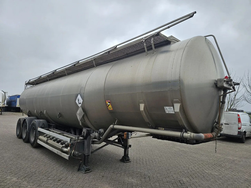 Magyar RVS - INOX - 38.5 M3- 7 Comp. - סמיטריילר מכל: תמונה 2 Magyar RVS - INOX - 38.5 M3- 7 Comp. - סמיטריילר מכל: תמונה 2