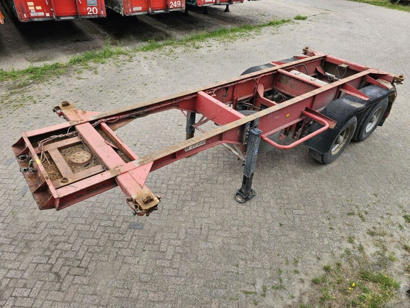 Netam-Fruehauf STEELSPRING - DRUMBRAKES - סמיטריילר מוביל מכולות/ החלפת גוף: תמונה 1 Netam-Fruehauf STEELSPRING - DRUMBRAKES - סמיטריילר מוביל מכולות/ החלפת גוף: תמונה 1