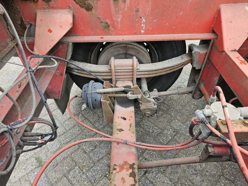 סמיטריילר מוביל מכולות/ החלפת גוף Netam-Fruehauf STEELSPRING - DRUMBRAKES: תמונה 11