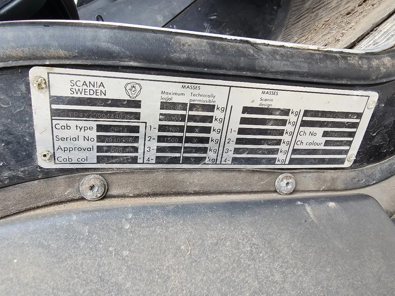משאית תיבה Scania P114-340 CP14: תמונה 11