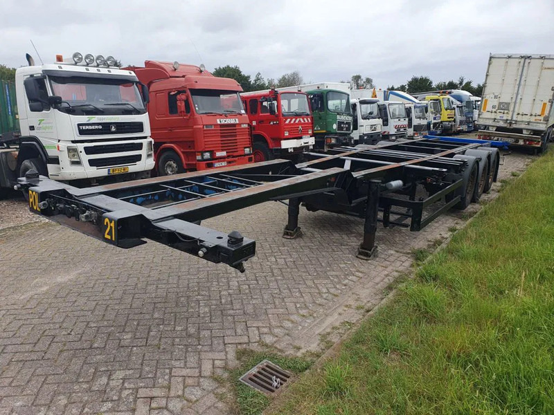 Schmitz Cargobull 45-40-2x20FT - סמיטריילר מוביל מכולות/ החלפת גוף: תמונה 1 Schmitz Cargobull 45-40-2x20FT - סמיטריילר מוביל מכולות/ החלפת גוף: תמונה 1