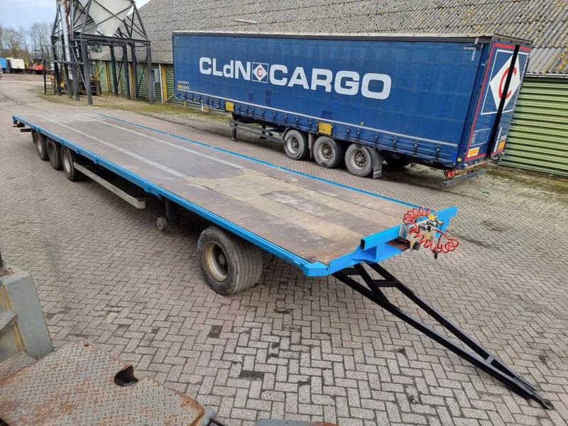 Van Hool 13.60 M LONG - 1 M HIGH - SUPER SINGLE TIRES - DRUM BRAKES - קרון נגרר צד נופל/ שטוח: תמונה 3 Van Hool 13.60 M LONG - 1 M HIGH - SUPER SINGLE TIRES - DRUM BRAKES - קרון נגרר צד נופל/ שטוח: תמונה 3