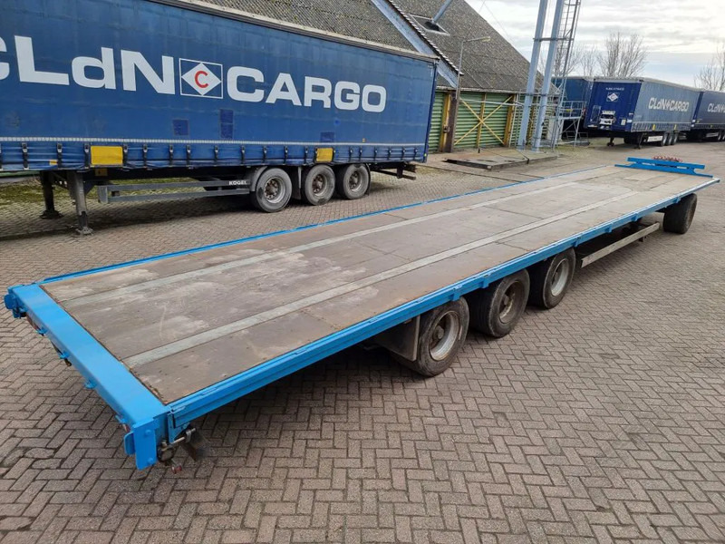 Van Hool 13.60 M LONG - 1 M HIGH - SUPER SINGLE TIRES - DRUM BRAKES - קרון נגרר צד נופל/ שטוח: תמונה 4 Van Hool 13.60 M LONG - 1 M HIGH - SUPER SINGLE TIRES - DRUM BRAKES - קרון נגרר צד נופל/ שטוח: תמונה 4