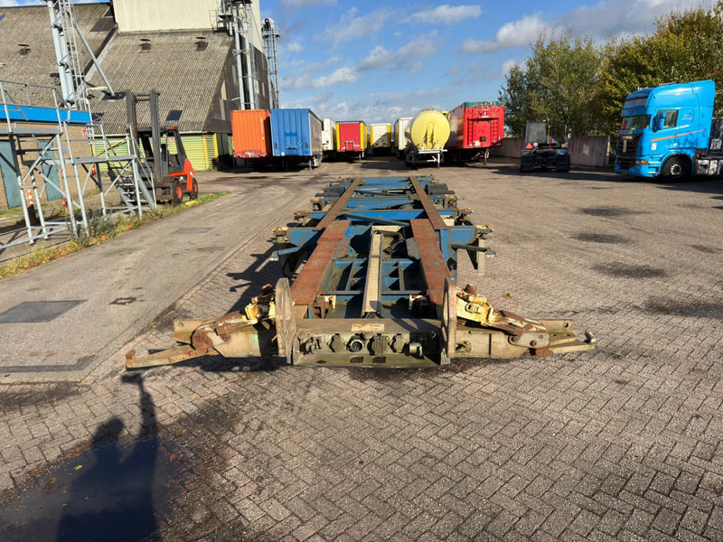 Van Hool 3B2018 - 45FT HC - 40FT HC - 2x 20FT HC - סמיטריילר שלדה: תמונה 2 Van Hool 3B2018 - 45FT HC - 40FT HC - 2x 20FT HC - סמיטריילר שלדה: תמונה 2