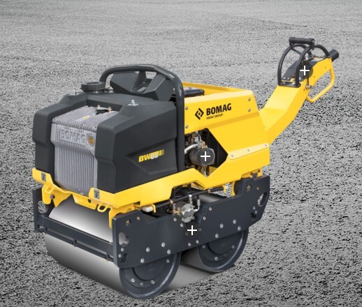 BOMAG BW 65 D - לוח רטט: תמונה 1 BOMAG BW 65 D - לוח רטט: תמונה 1