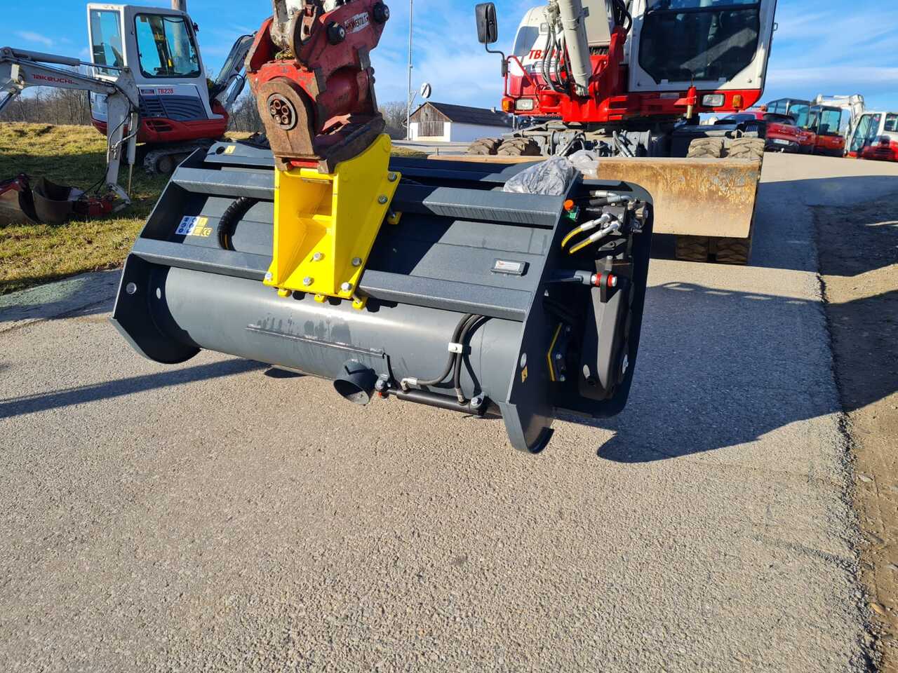 Concrete mixing bucket 180 cm for Excavator - דלי עבור מחפר סורק: תמונה 5 Concrete mixing bucket 180 cm for Excavator - דלי עבור מחפר סורק: תמונה 5