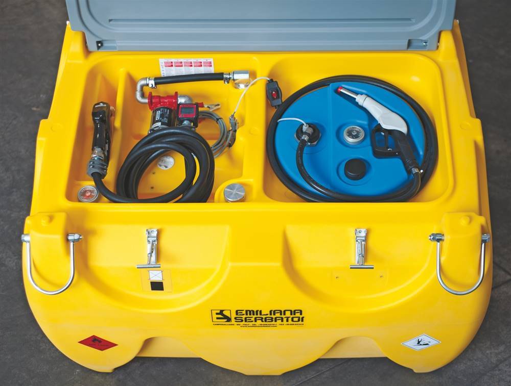 Emiliana Carrytank 900 Diesel + 100 AdBlue - מכל אחסון: תמונה 4 Emiliana Carrytank 900 Diesel + 100 AdBlue - מכל אחסון: תמונה 4