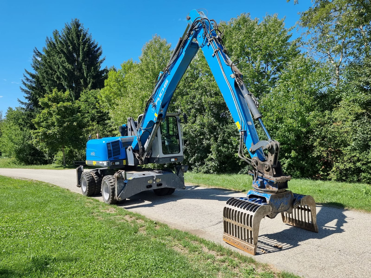 FUCHS MHL 250 - מחפר גלגלים: תמונה 4 FUCHS MHL 250 - מחפר גלגלים: תמונה 4