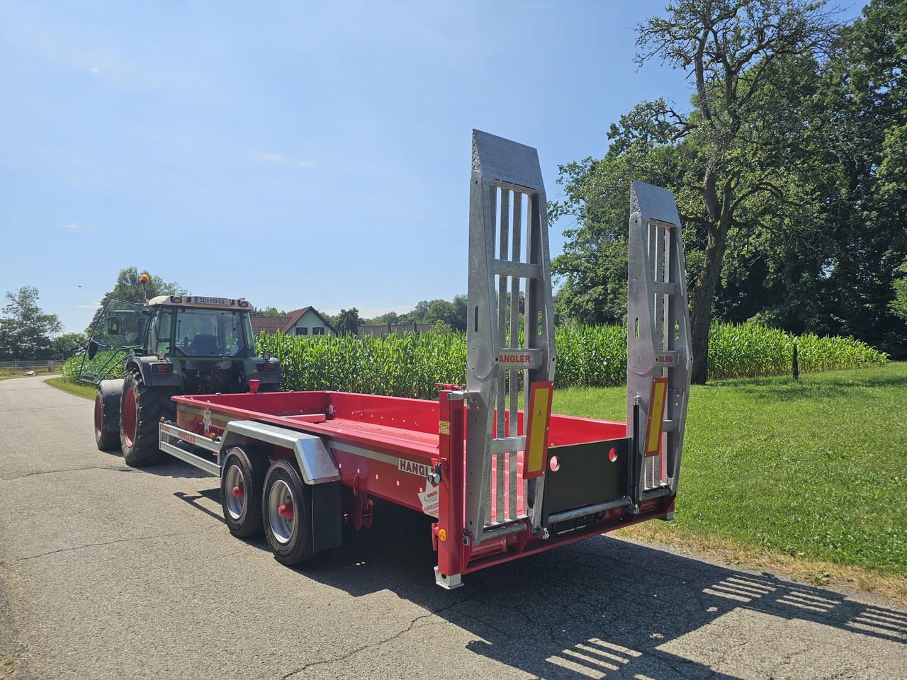 Fliegl TTS-H 100 / Hangler TPS 2 - קרון נגרר עם מטען נמוך: תמונה 5 Fliegl TTS-H 100 / Hangler TPS 2 - קרון נגרר עם מטען נמוך: תמונה 5