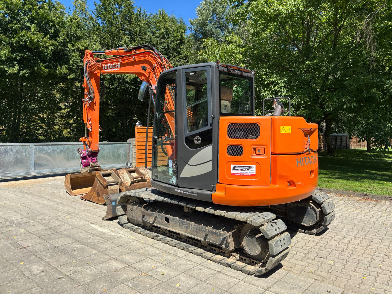 HITACHI ZX 85 USB-6 - מיני מחפר: תמונה 5 HITACHI ZX 85 USB-6 - מיני מחפר: תמונה 5
