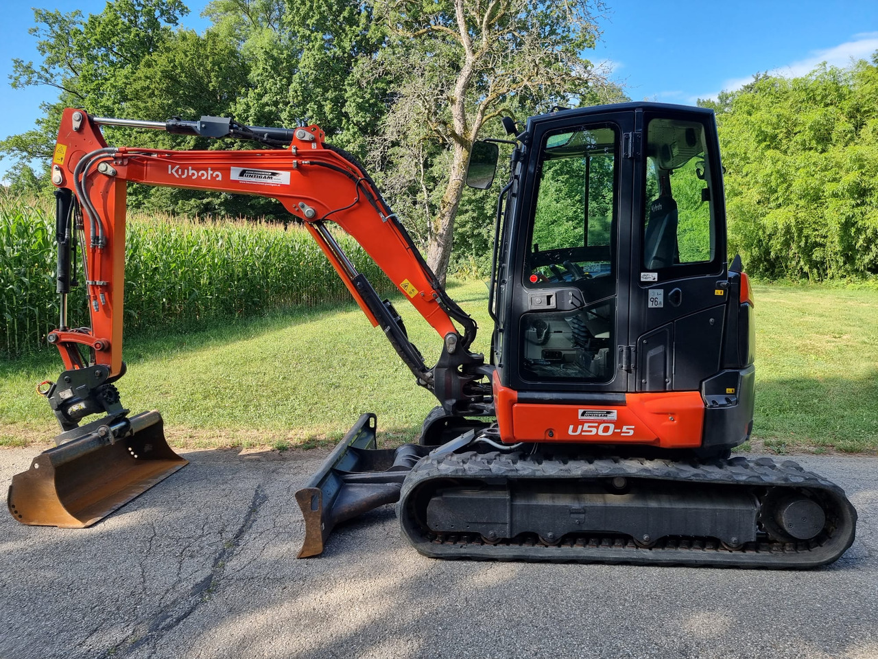 KUBOTA U 50-5 - מיני מחפר: תמונה 1 KUBOTA U 50-5 - מיני מחפר: תמונה 1