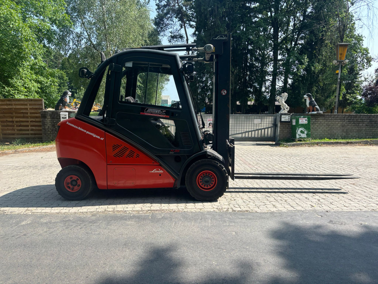 LINDE H 35 D-02 Triplex - מלגזת סולר: תמונה 2 LINDE H 35 D-02 Triplex - מלגזת סולר: תמונה 2