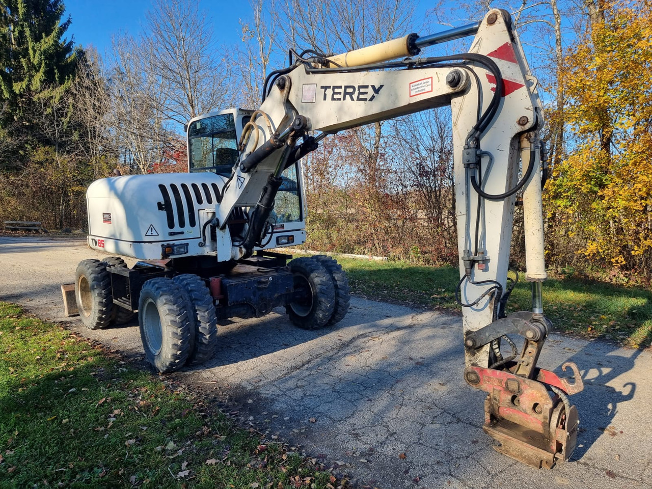 TEREX TW 85 - מחפר גלגלים: תמונה 4 TEREX TW 85 - מחפר גלגלים: תמונה 4