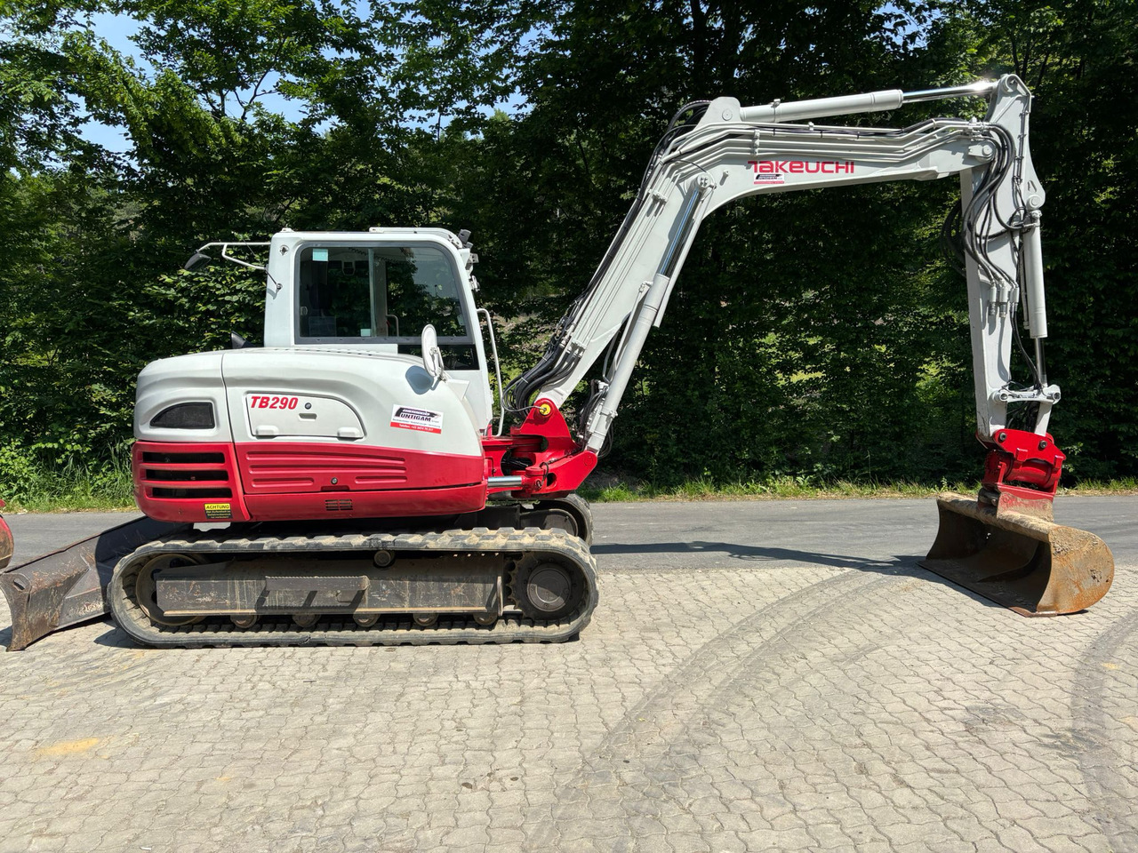 Takeuchi TB 290 - מיני מחפר: תמונה 2 Takeuchi TB 290 - מיני מחפר: תמונה 2