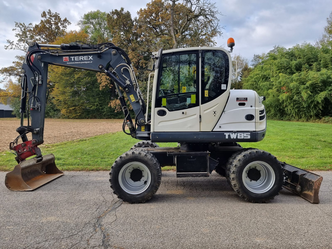 Terex TW 85 - מחפר גלגלים: תמונה 1 Terex TW 85 - מחפר גלגלים: תמונה 1