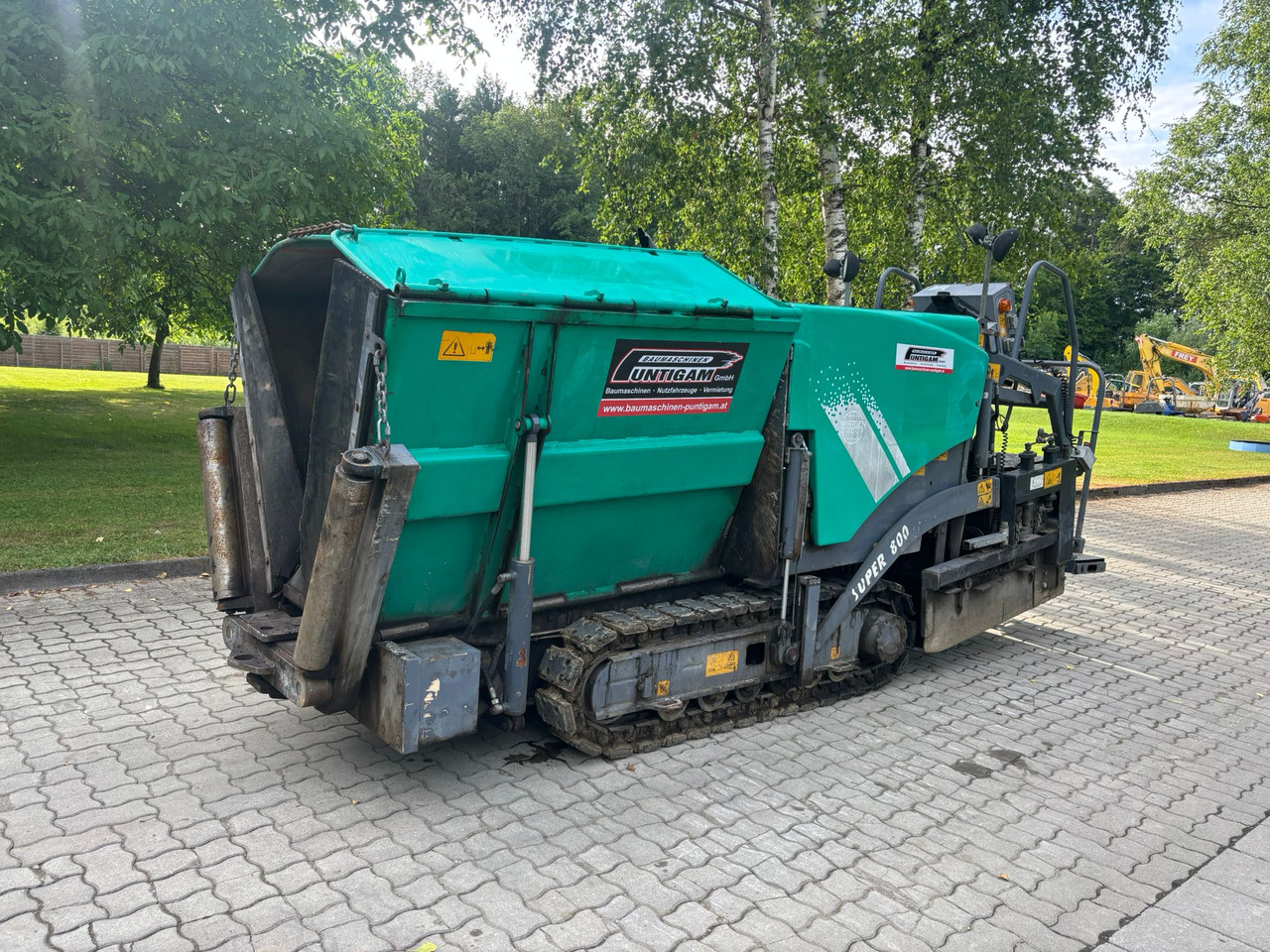 VÖGELE Super 800 - מרצף אספלט: תמונה 3 VÖGELE Super 800 - מרצף אספלט: תמונה 3