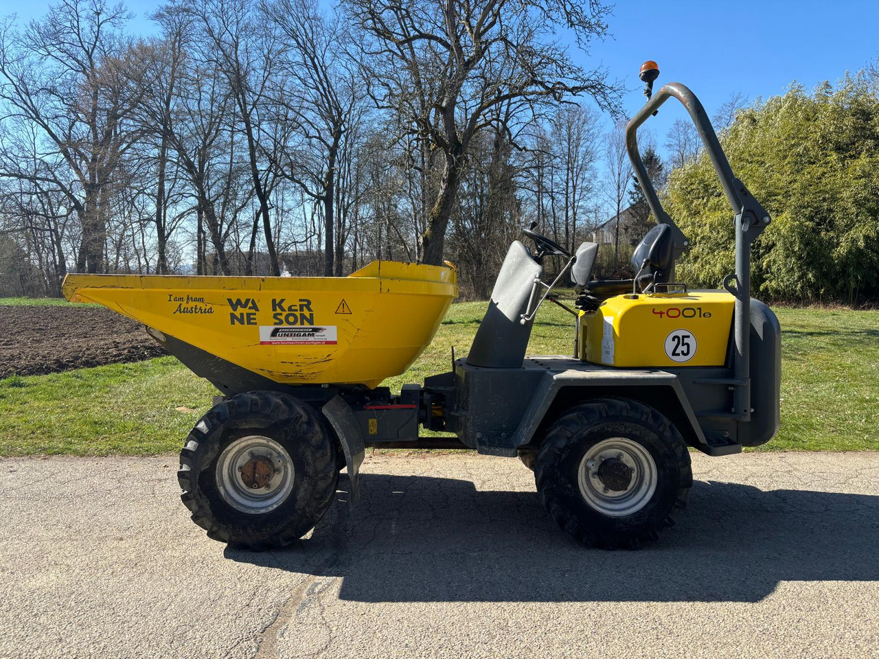 WACKER Neuson 4001 - מסיר פסולת: תמונה 1 WACKER Neuson 4001 - מסיר פסולת: תמונה 1