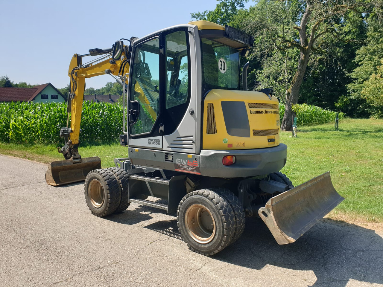 WACKER Neuson EW 65 - מחפר גלגלים: תמונה 5 WACKER Neuson EW 65 - מחפר גלגלים: תמונה 5