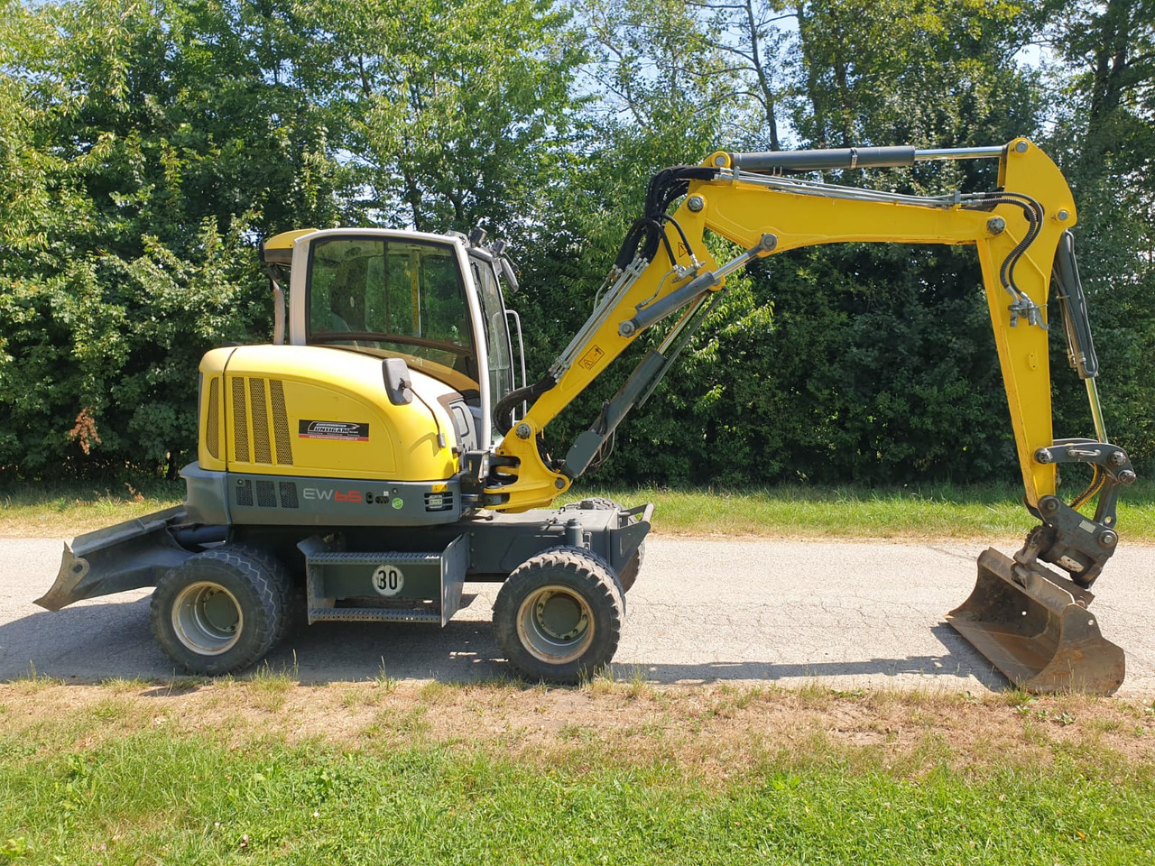 WACKER Neuson EW 65 - מחפר גלגלים: תמונה 2 WACKER Neuson EW 65 - מחפר גלגלים: תמונה 2