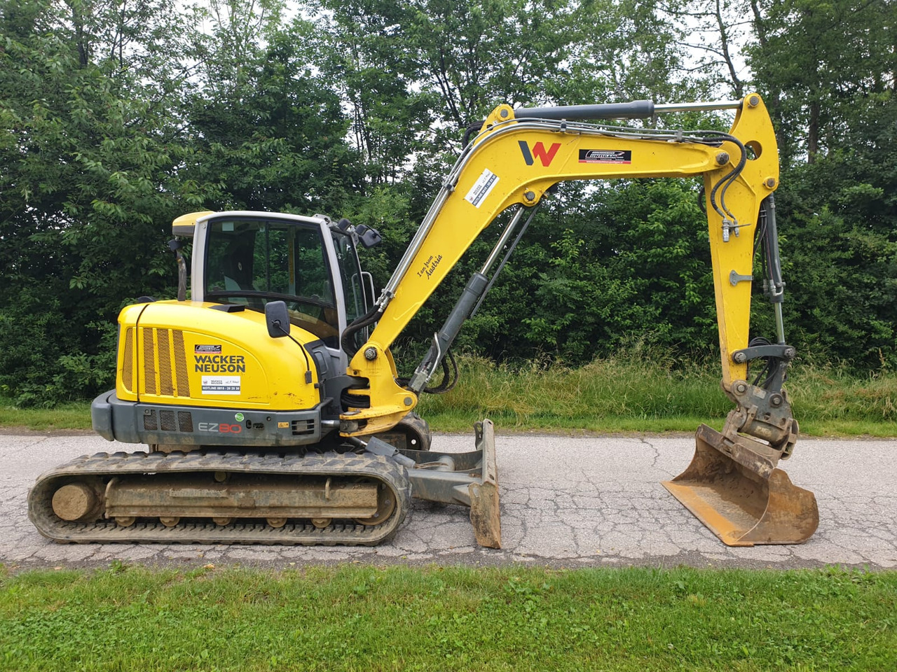 Wacker Neuson EZ 80 - מיני מחפר: תמונה 2 Wacker Neuson EZ 80 - מיני מחפר: תמונה 2