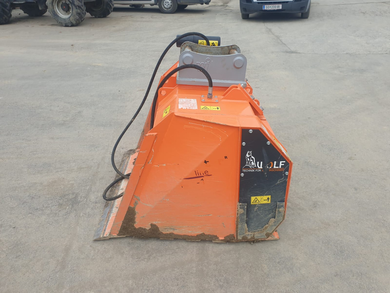 Wolf Terra-Star TSE.103 - דלי מיון עבור מיני מחפר: תמונה 3 Wolf Terra-Star TSE.103 - דלי מיון עבור מיני מחפר: תמונה 3