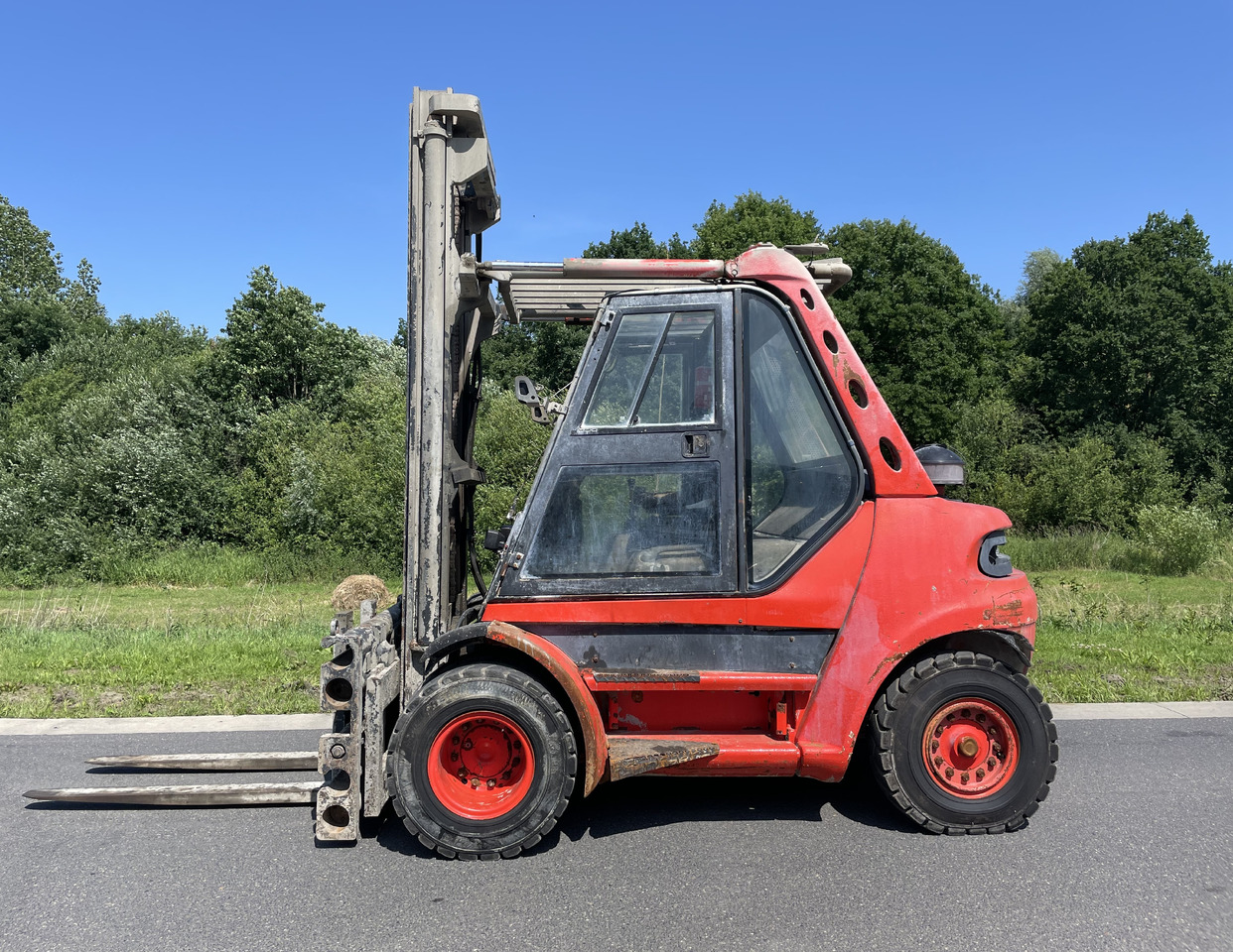 Linde H80D - מלגזת סולר: תמונה 1 Linde H80D - מלגזת סולר: תמונה 1