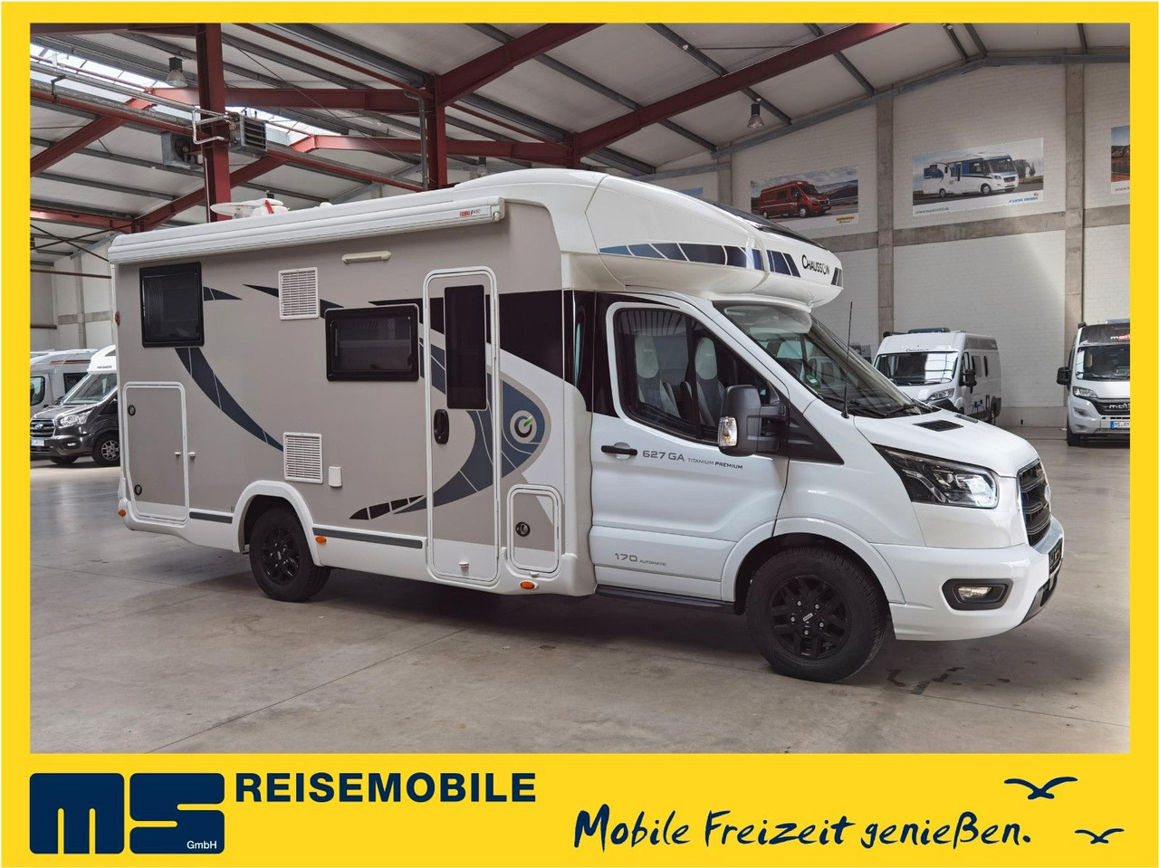 Chausson 627 GA TITANIUM -PREMIUM /EINZELBETTEN & HUBBETT - רכב ממונע חצי-משולב: תמונה 1 Chausson 627 GA TITANIUM -PREMIUM /EINZELBETTEN & HUBBETT - רכב ממונע חצי-משולב: תמונה 1