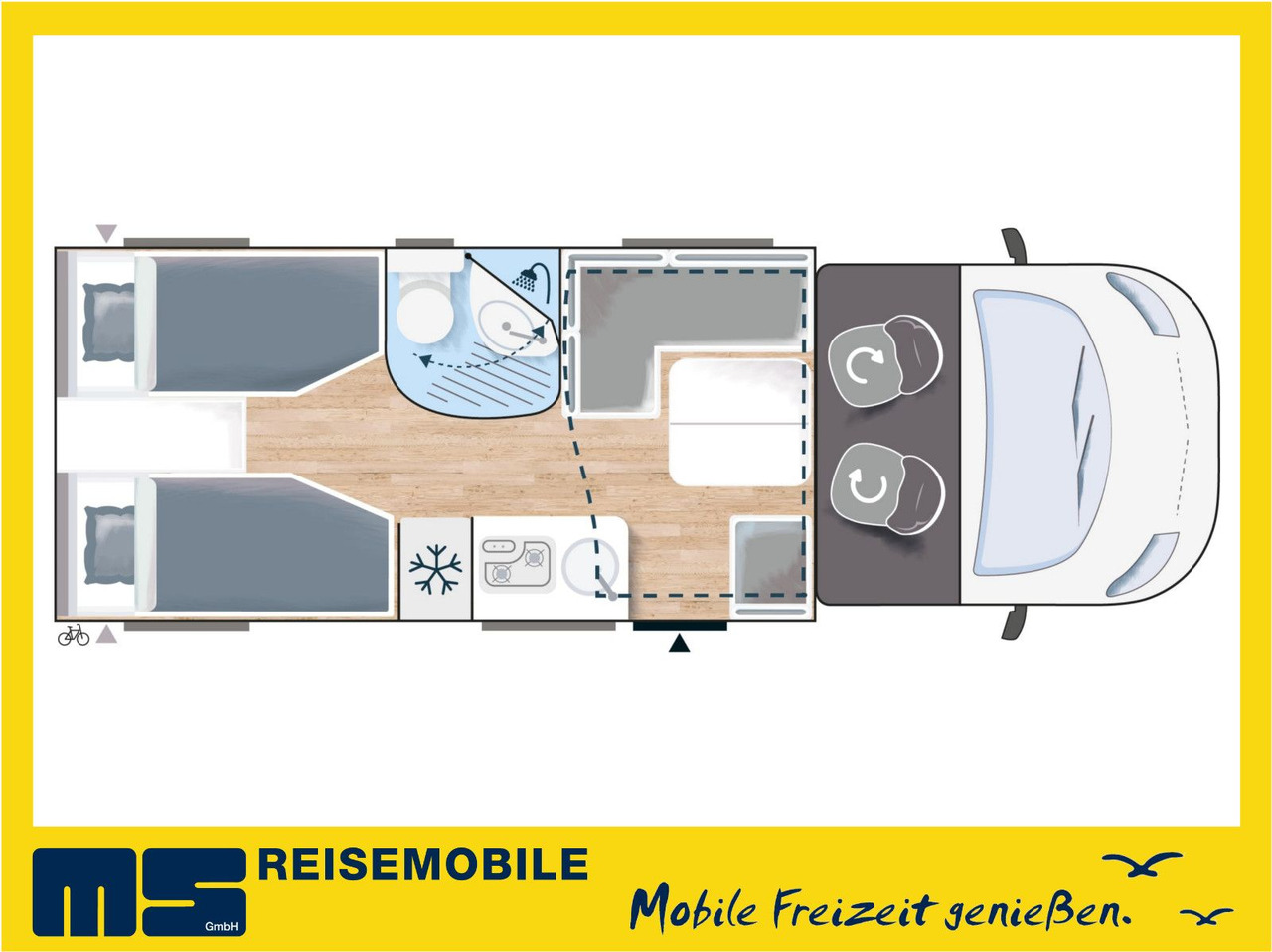 Chausson 627 TITANIUM / -2026- / 165PS-8G. / EINZELBETTEN - רכב ממונע חצי-משולב: תמונה 2 Chausson 627 TITANIUM / -2026- / 165PS-8G. / EINZELBETTEN - רכב ממונע חצי-משולב: תמונה 2