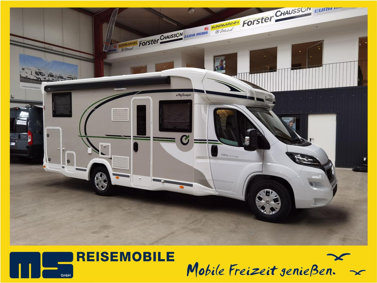Chausson 724 ETAPE - LINE /140PS /ZUBEHÖR & CONNECT PAKET - רכב ממונע חצי-משולב: תמונה 1 Chausson 724 ETAPE - LINE /140PS /ZUBEHÖR & CONNECT PAKET - רכב ממונע חצי-משולב: תמונה 1